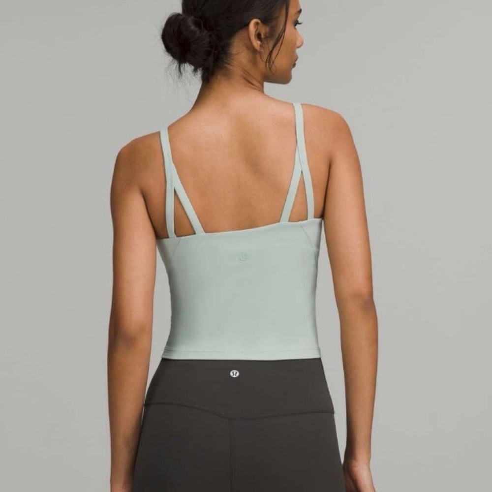 Lululemon Strappy Nulu Shelf Tank Top